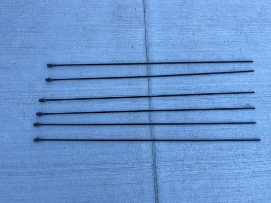 36" EVA Decoy Replacement Stakes - "12-Pack" - White or Brown Available