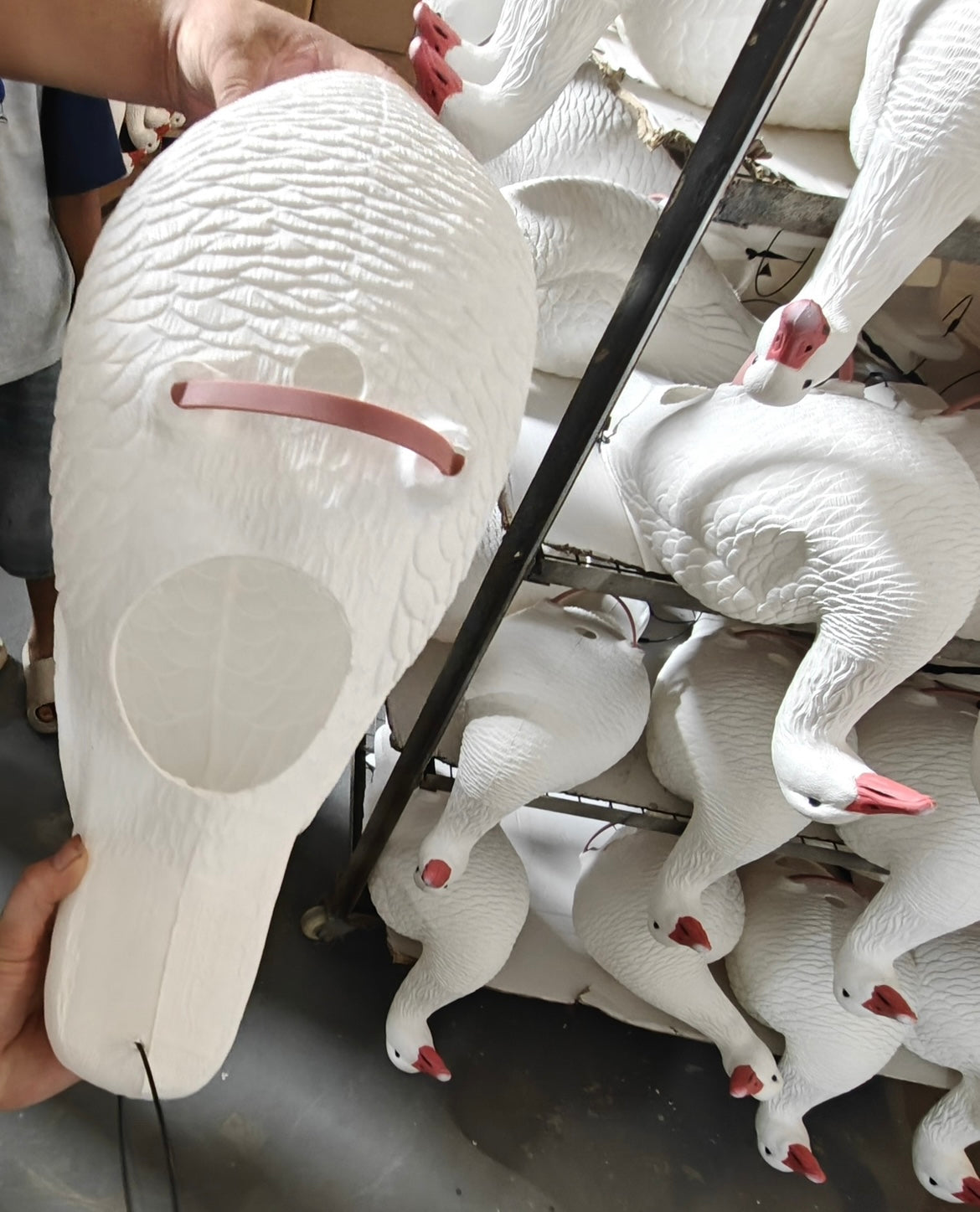 *PRE-ORDER SALE* Full Body Snow Goose Decoys "EVA Plastic" (flexible body) - “Per Dozen”