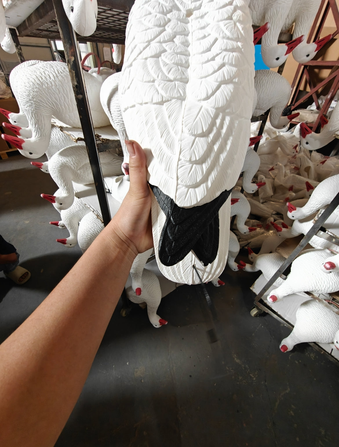 *PRE-ORDER SALE* Full Body Snow Goose Decoys "EVA Plastic" (flexible body) - “Per Dozen”