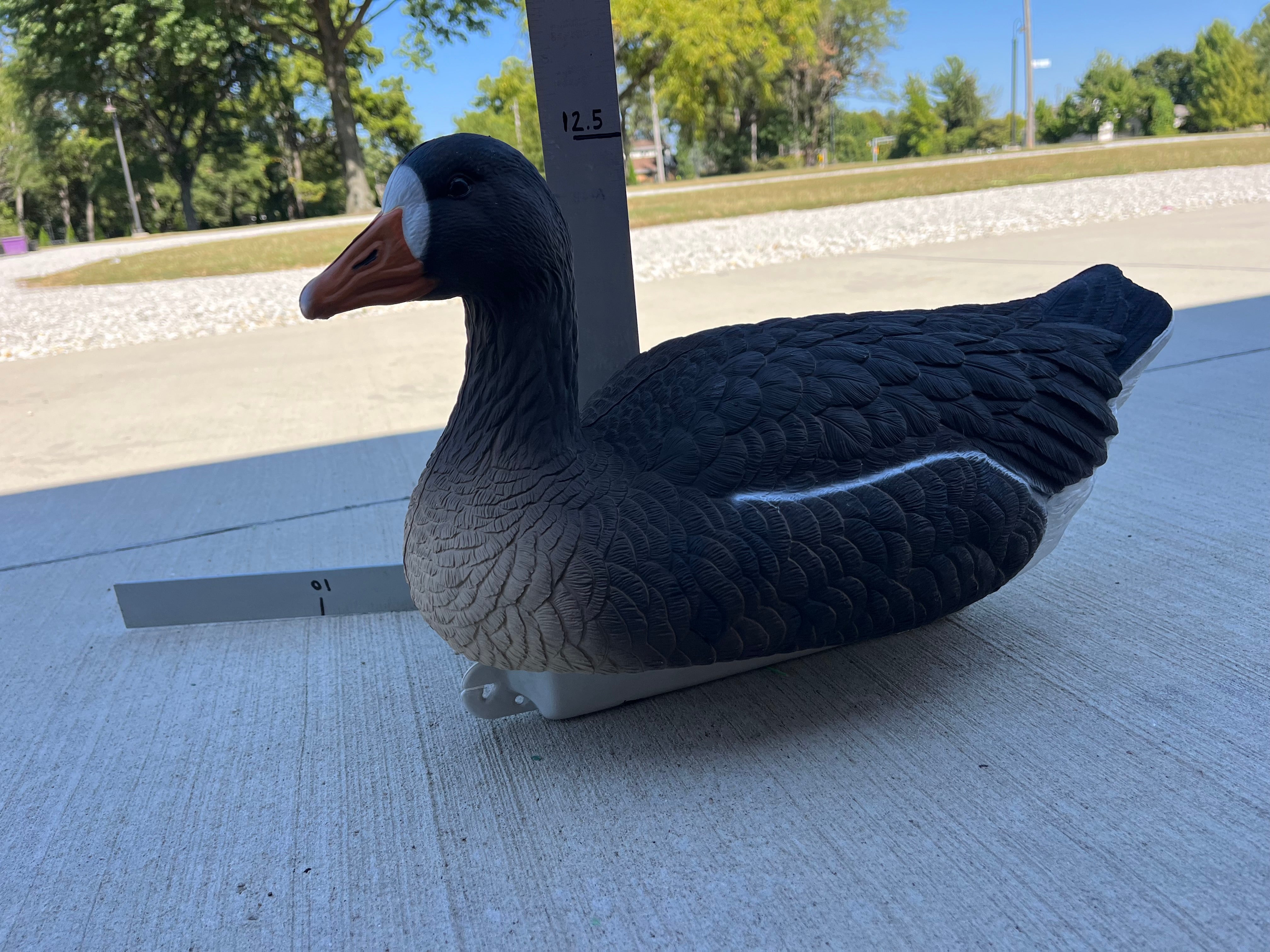 (Bargin Blind) Specklebelly Goose Floater Decoys "PE Plastic" (hard body) "Per 6-Pack"