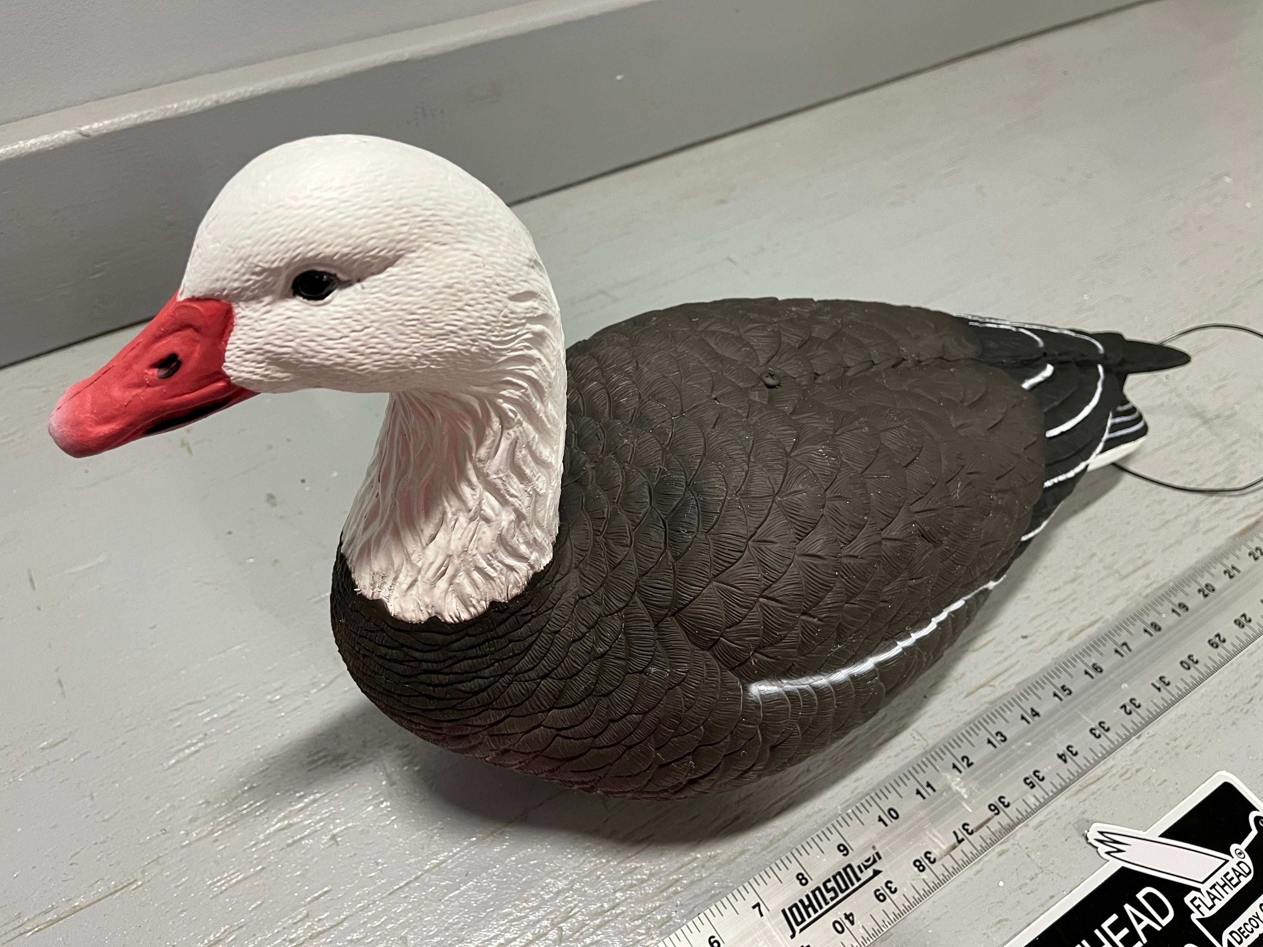 Full Body Blue Goose Decoys "PE Plastic" (hard body) - "Per 6-Pack"
