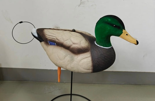 Full Body Field Mallard Duck Decoys “PE Plastic” (hard body) FLOCKED HEADS ON DRAKES