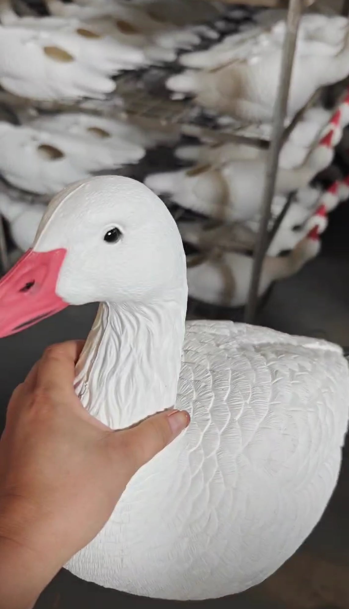 *PRE-ORDER SALE* Full Body Snow Goose Decoys "EVA Plastic" (flexible body) - “Per Dozen”