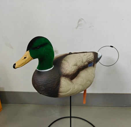 Full Body Field Mallard Duck Decoys “PE Plastic” (hard body) FLOCKED HEADS ON DRAKES