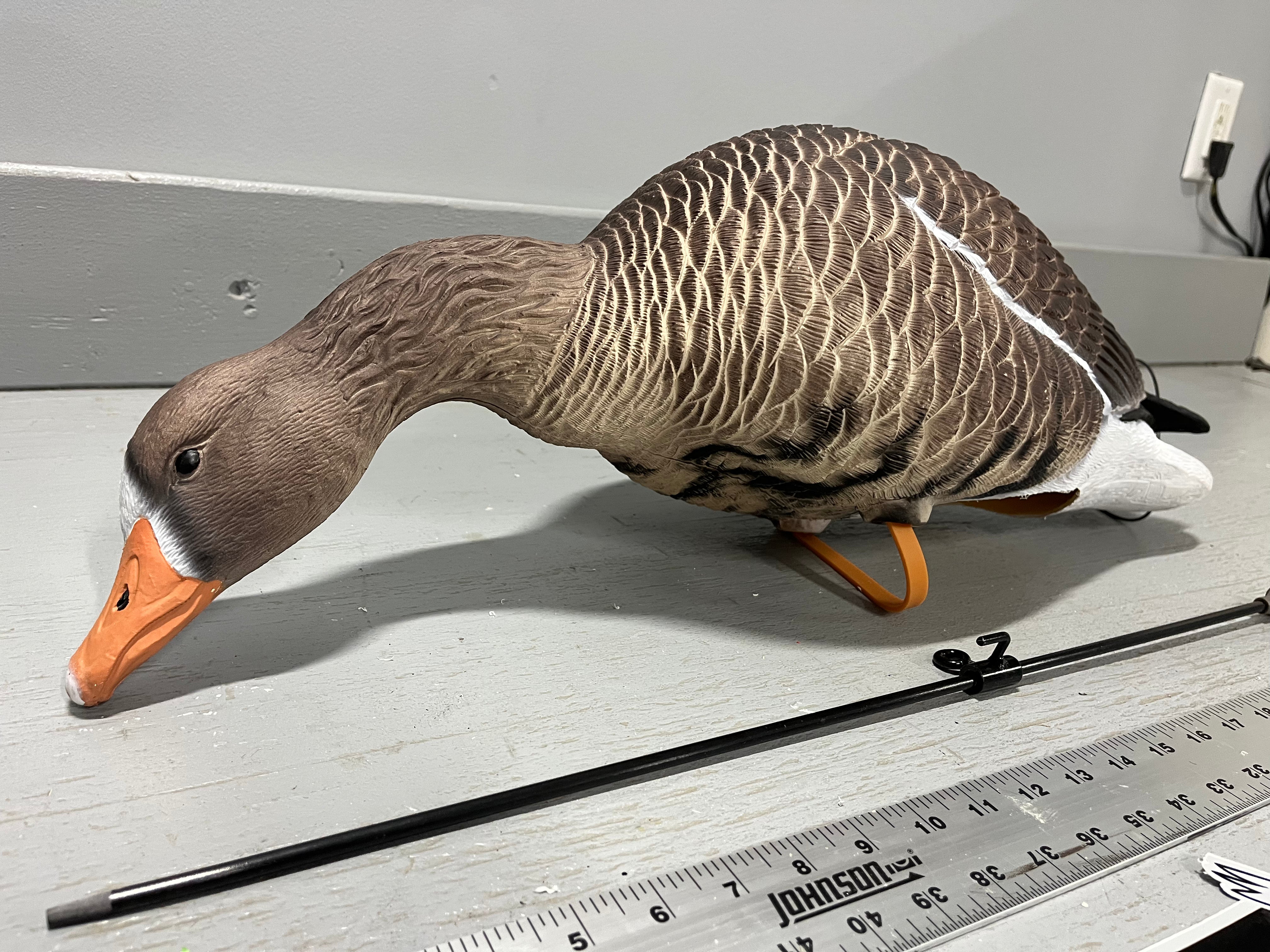 *PRE-ORDER SALE* Full Body Specklebelly Goose Decoys "EVA Plastic" (flexible body) - "Per Dozen"