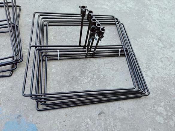 Full Body Snow Goose Decoys "PE Plastic" (hard body) with Square Bases - "Per 6-Pack"