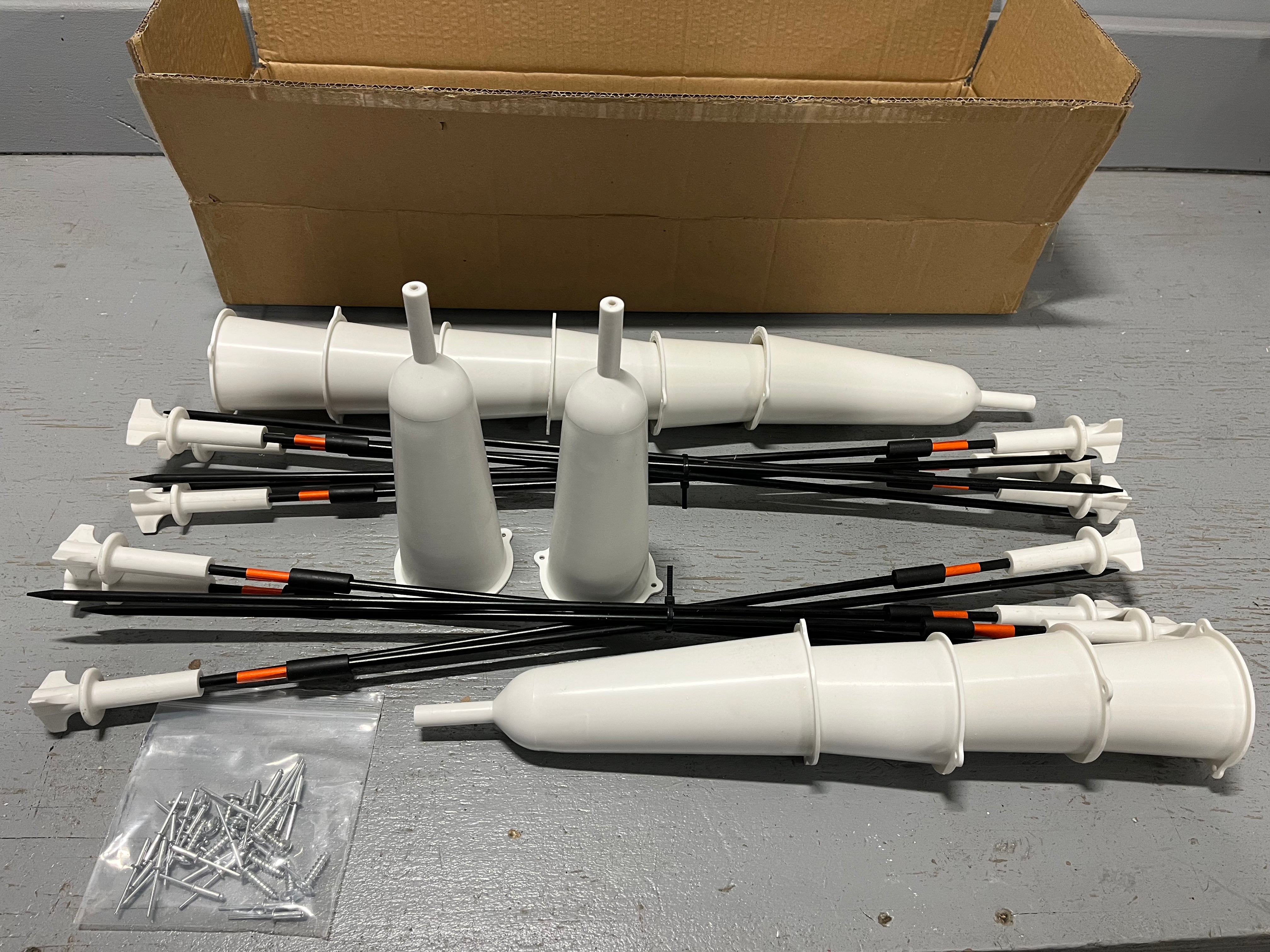 Replacement Cone and Stake system