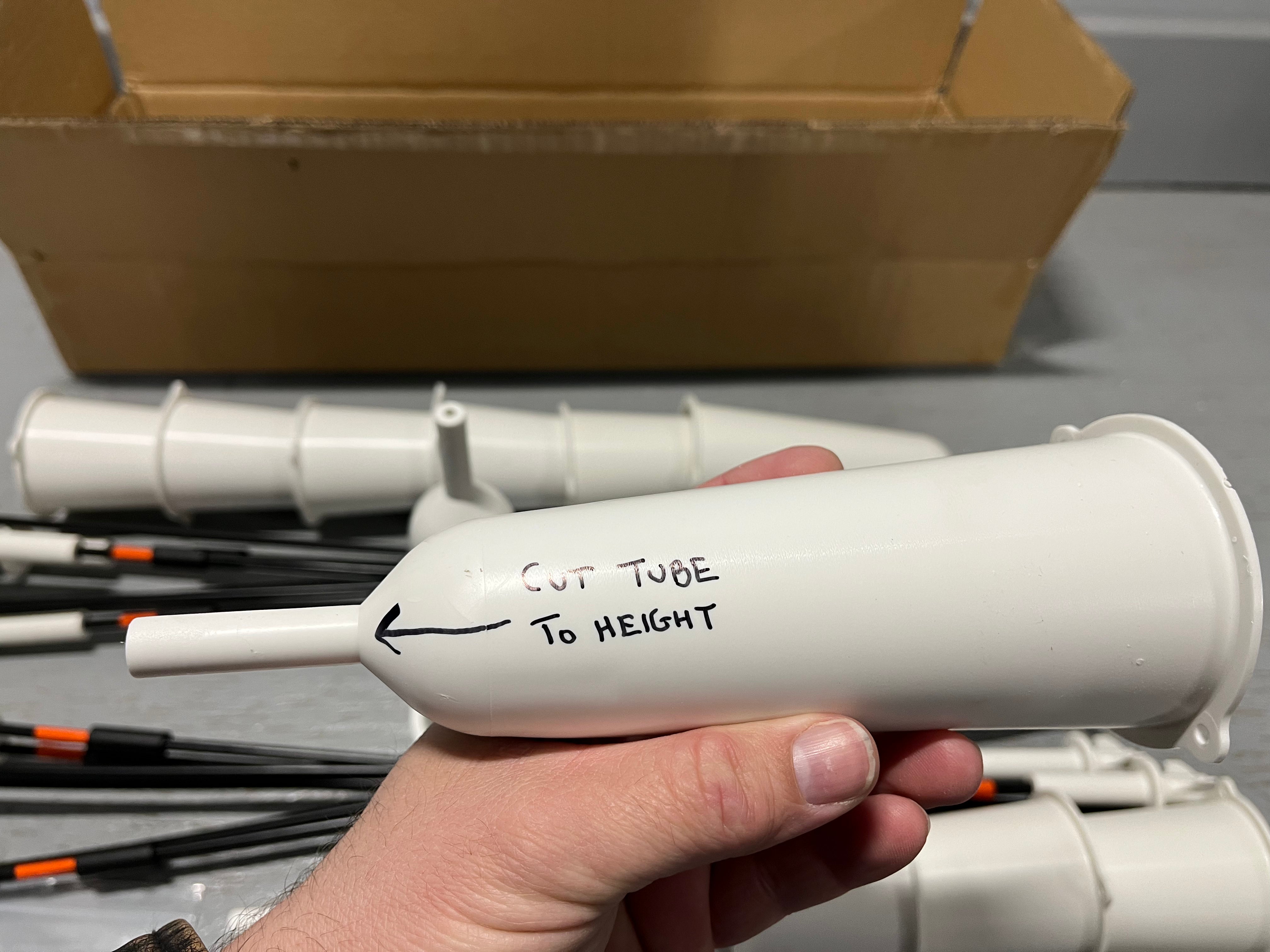 Replacement Cone and Stake system