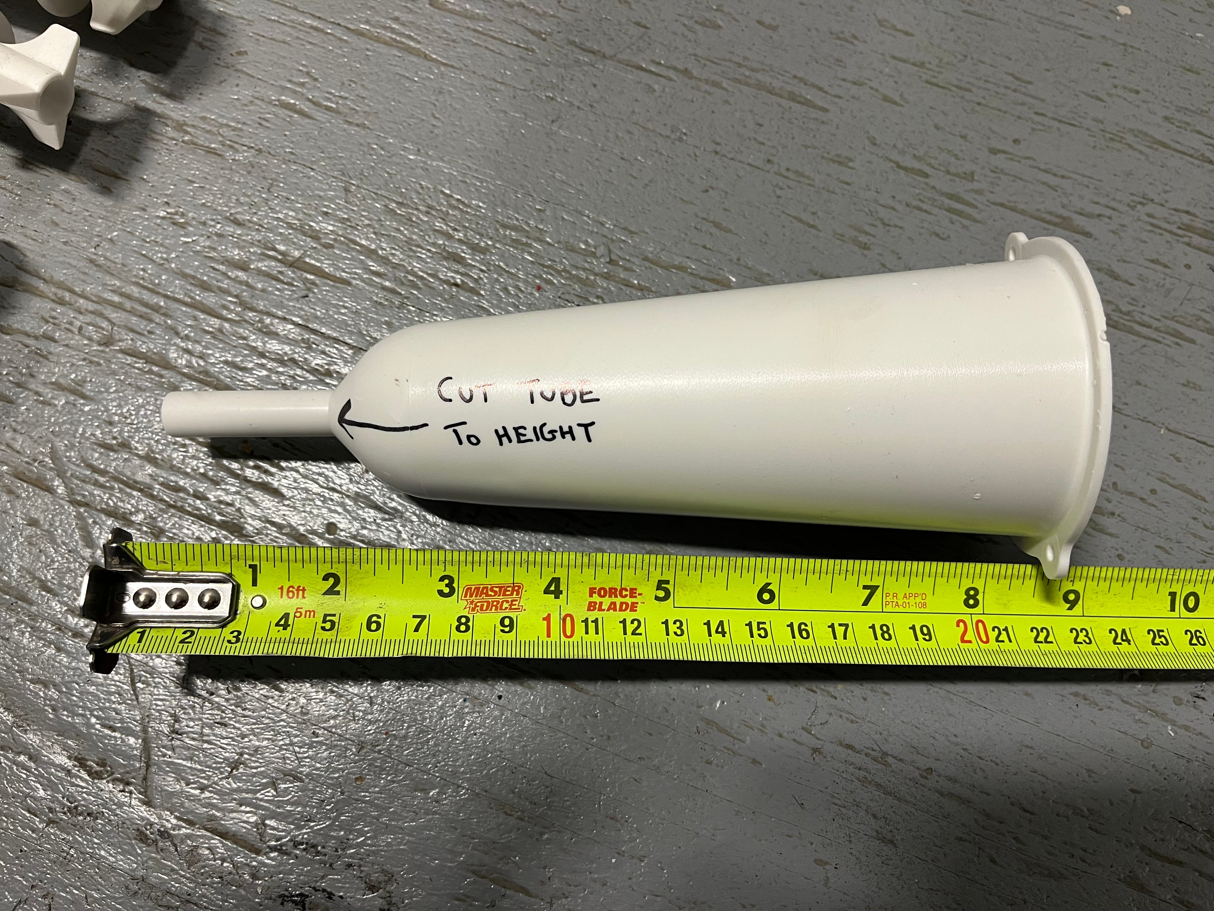 Replacement Cone and Stake system