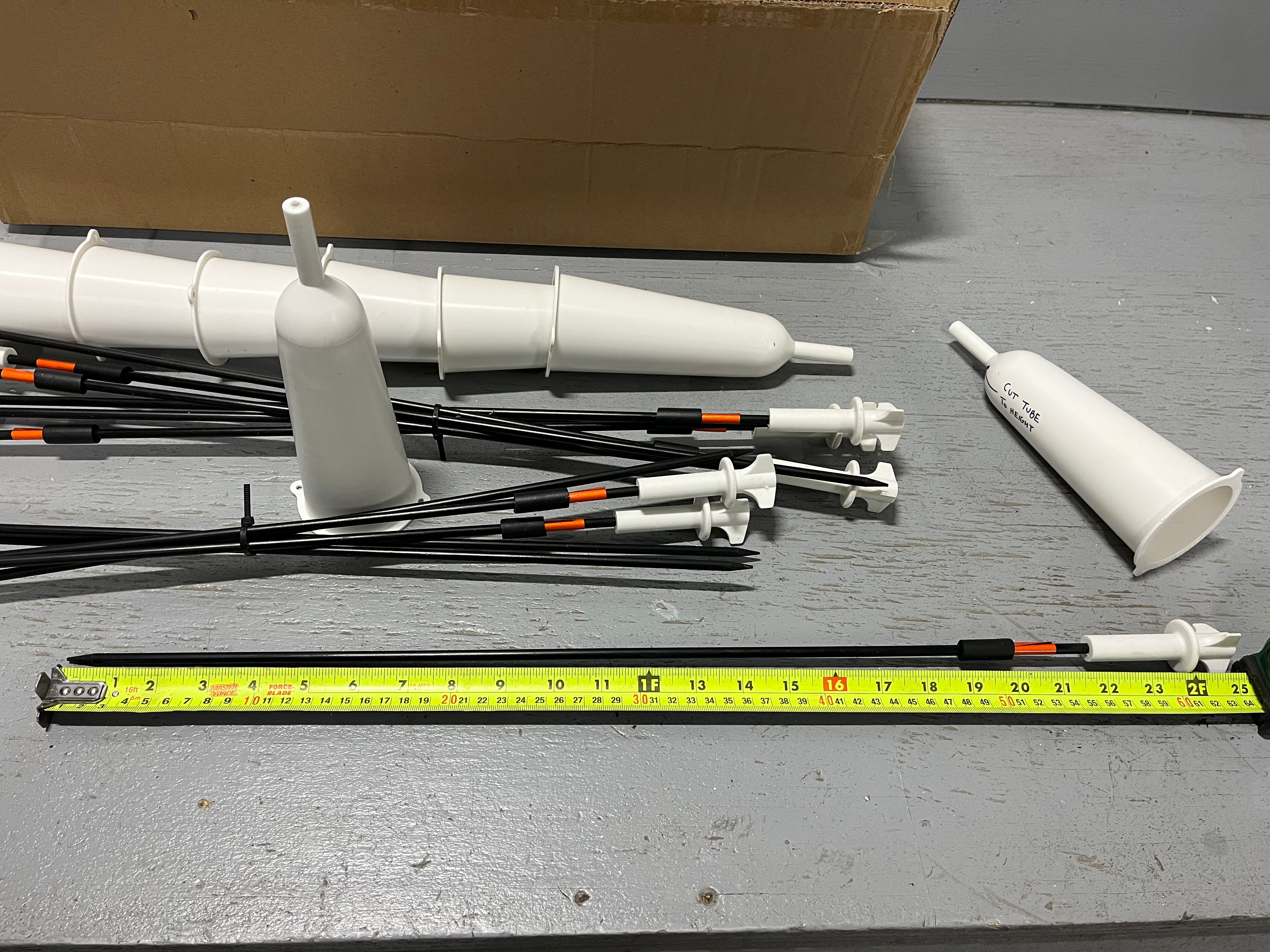 Replacement Cone and Stake system