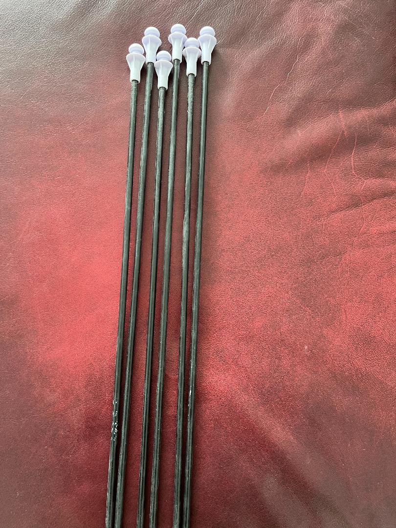 24" EVA Replacement Stakes - "12-Pack" - White or Brown Available