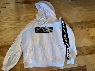 Bargain Blind - White Hoodie