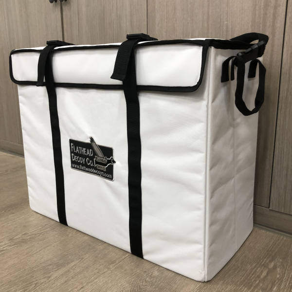 White Silhouette Decoy Bag