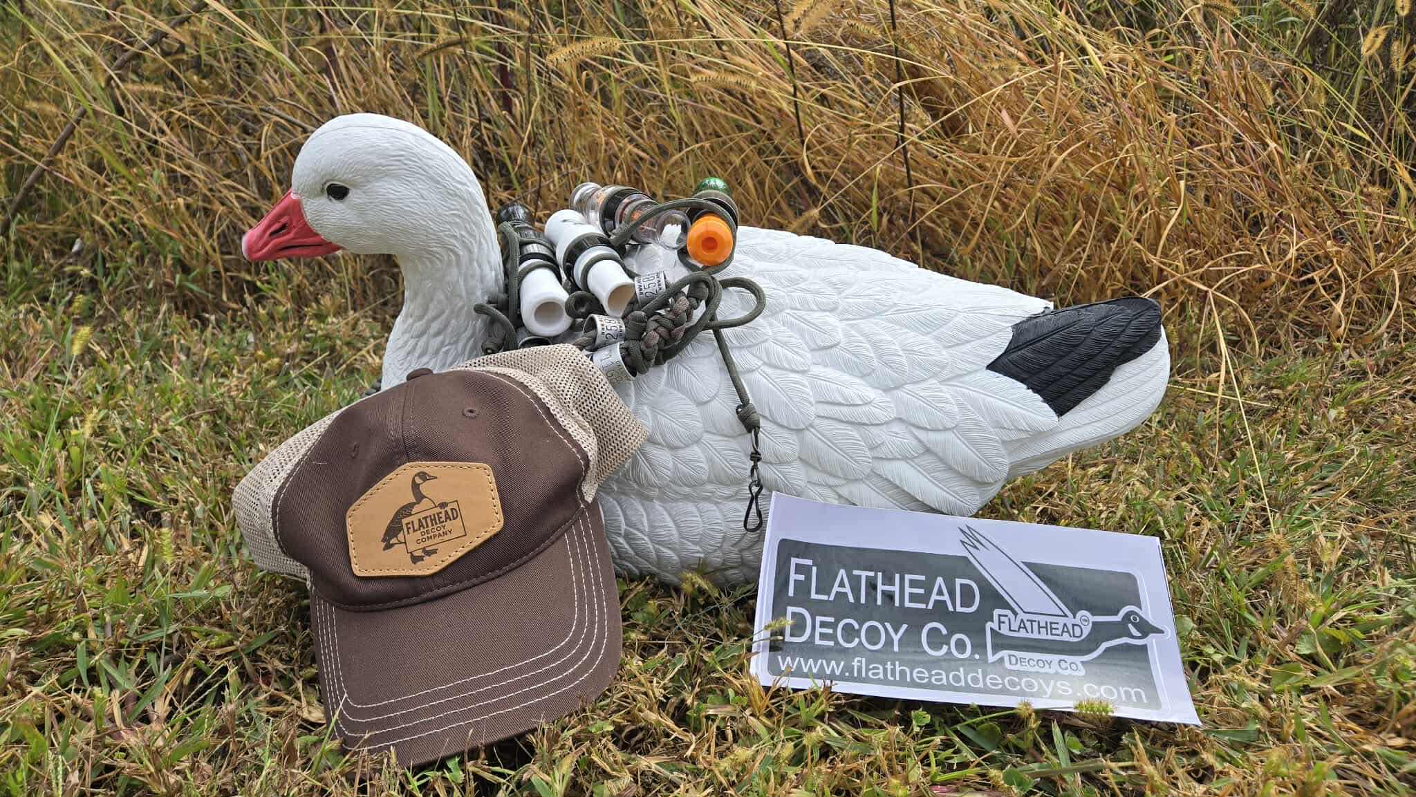 Buck Gardner Double Nasty Mallard Duck Call w/Flathead Decoy Co. Logo