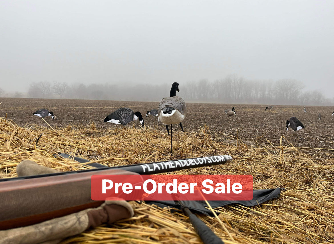Canada Goose Silhouette Decoys w/Flocked Head - "Per Dozen"