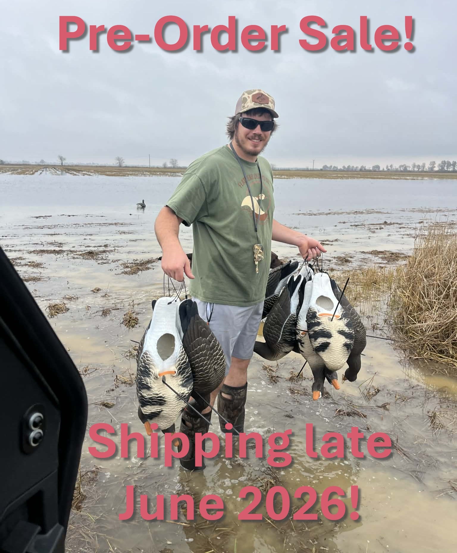 *PRE-ORDER SALE* Full Body Specklebelly Goose Decoys "EVA Plastic" (flexible body) - "Per Dozen"