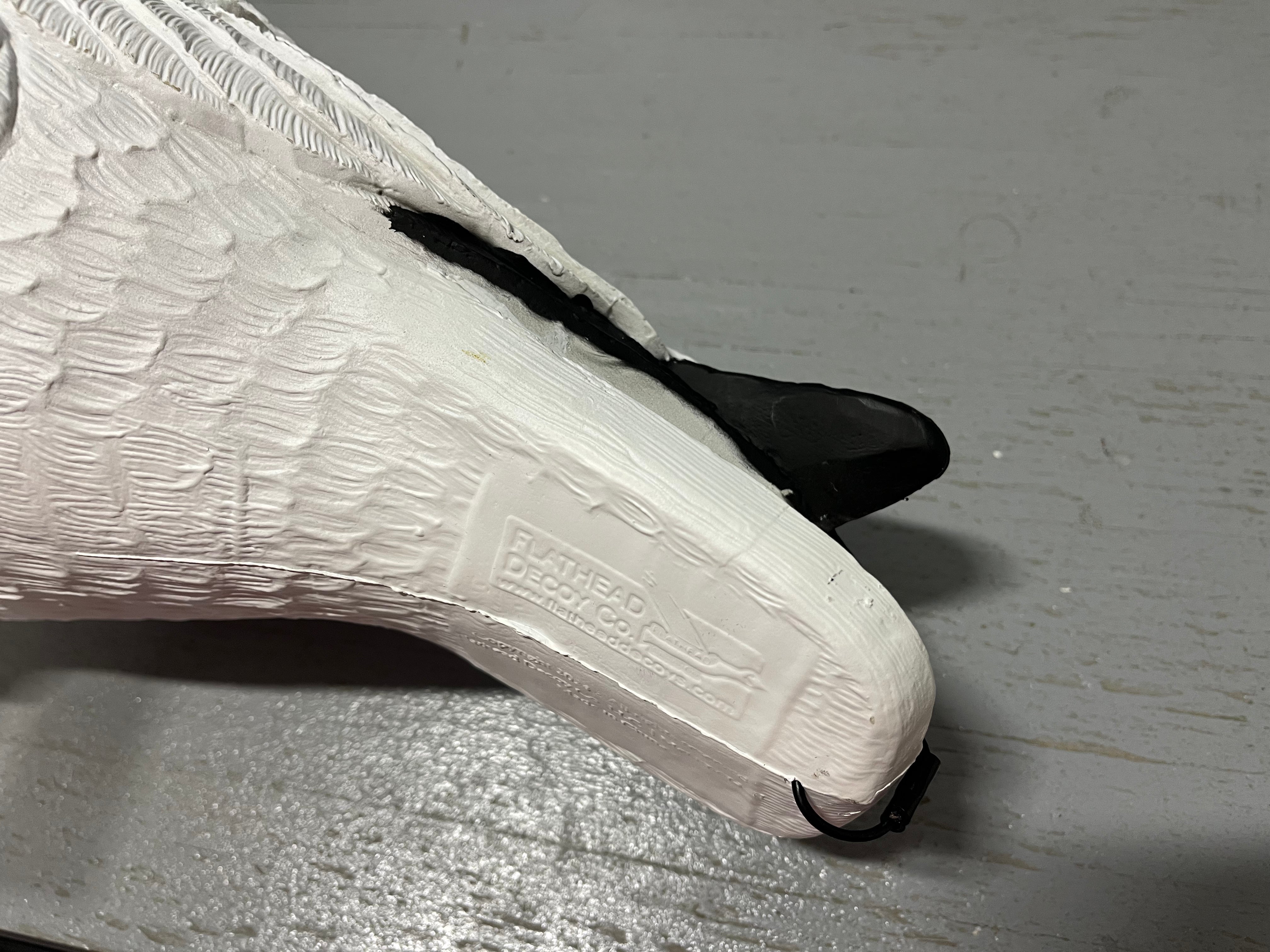 “PRE-ORDER SALE” Full Body Snow Goose Decoys "PE PLASTIC" (hard body) with Ring Bases - "Per 6-Pack"