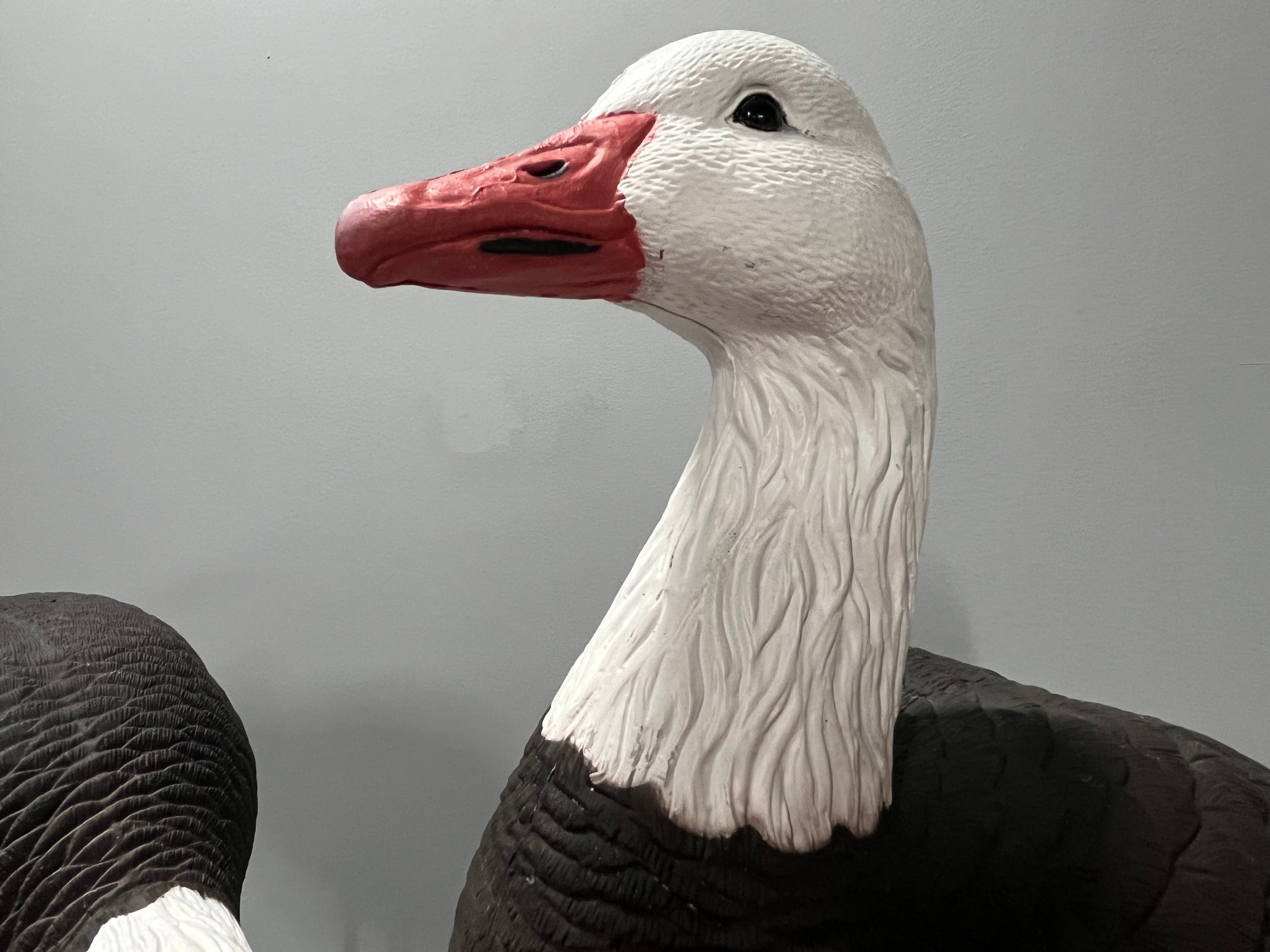 “PRE-ORDER SALE” Full Body Blue Goose Decoys "PE Plastic" (hard body) - "Per 6-Pack"