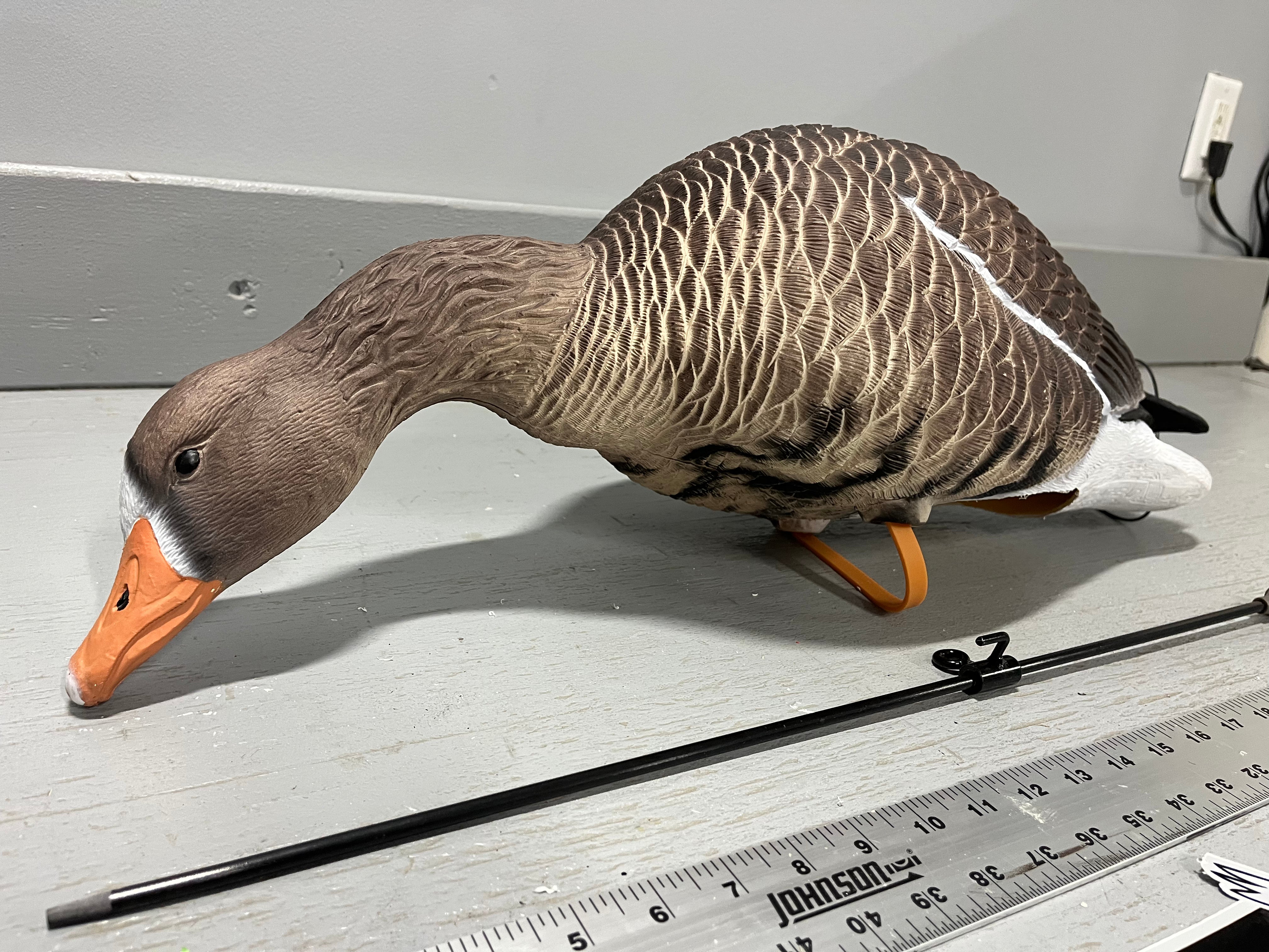 “PRE-ORDER SALE” Full Body Specklebelly Goose Decoys "EVA Plastic" (flexible body) - "Per Dozen"