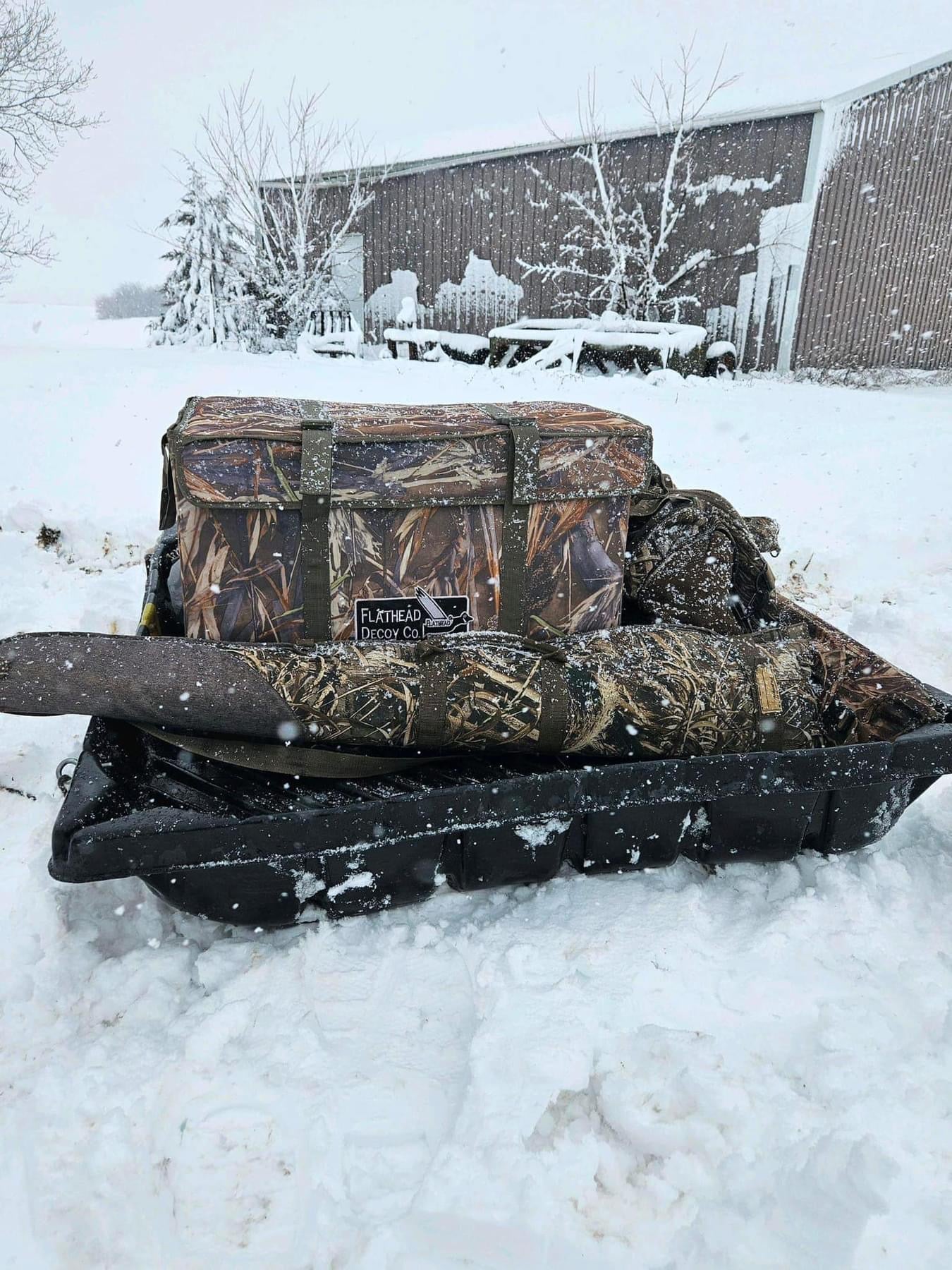 Camo Silhouette Decoy Bag