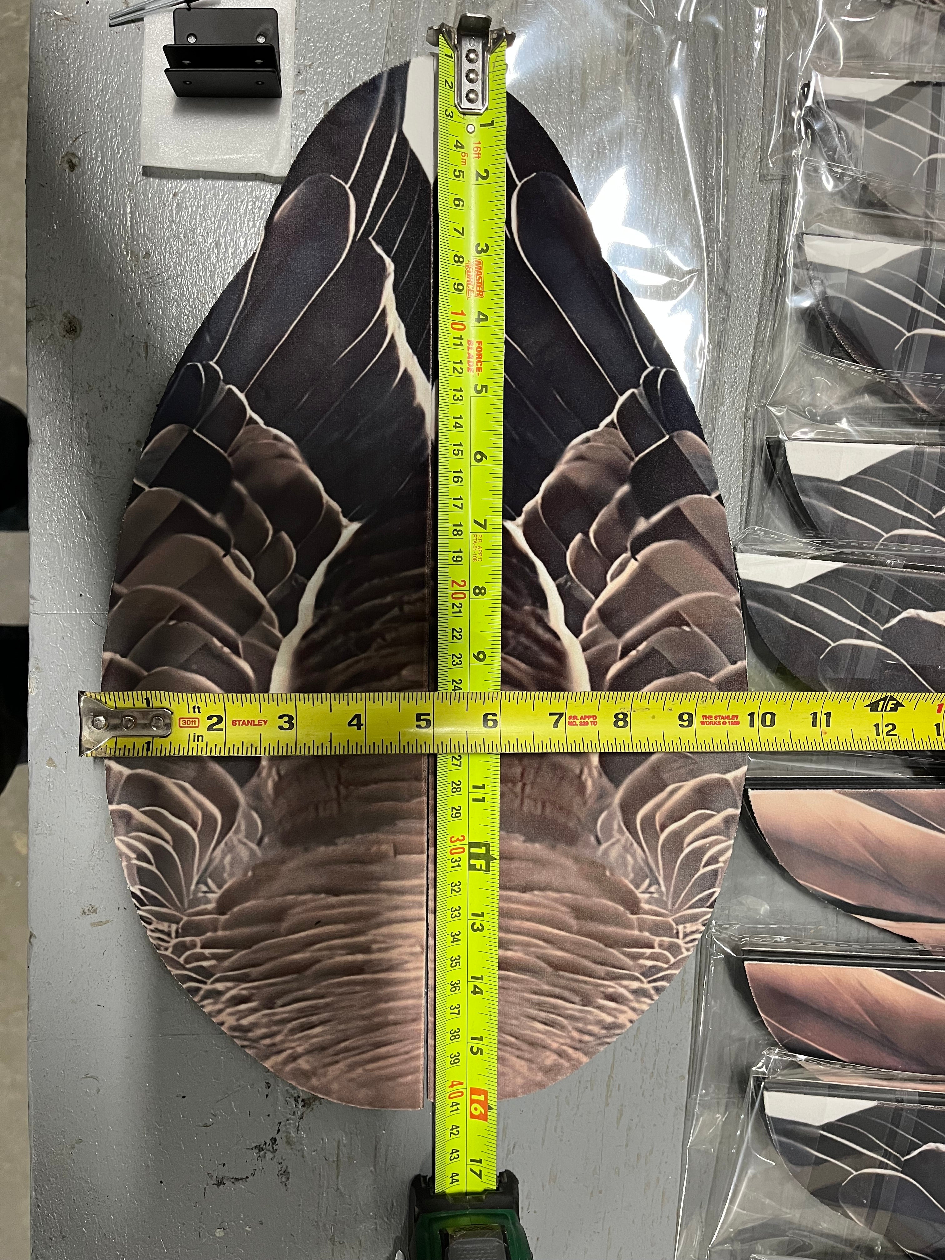 Specklebelly Goose Silhouette Wing Kit - "Per Dozen"