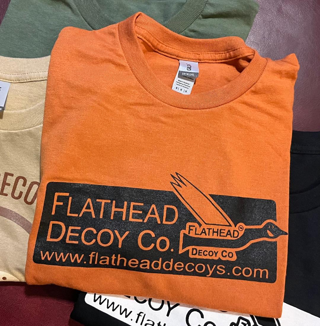 Short Sleeve Flathead Decoy Co. Logo T-Shirt